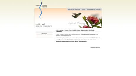 Lang Fritz Praxis f&uuml;r Physiotherapie Physiotherapie