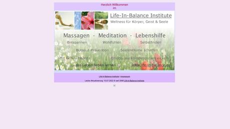 Life-In-Balance Instititute
