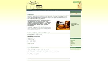 Manfred Sproll Physiotherapiepraxis Krankengymnastik und Massage
