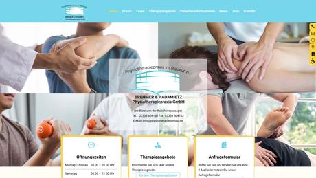 Maren Brehmer Tino Hadamietz Physiotherapiepraxis