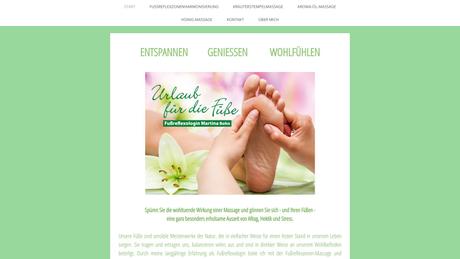 Martina Fu&szlig;reflexzonenmassage Bohn