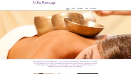 Massage Rak Thai Massagebetrieb