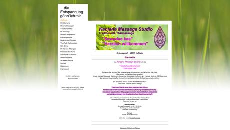 Massage Studio Kanjana Steiner Massagepraxis