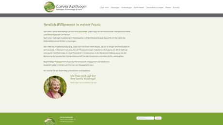 Massagen und mehr Wellness Carola Waldvogel Wellnessmassagen