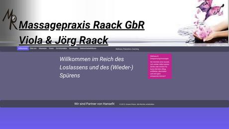 Massagepraxis Raack GbR Viola und J&ouml;rg Raack