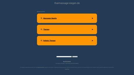 Massagesalon Thaimassage