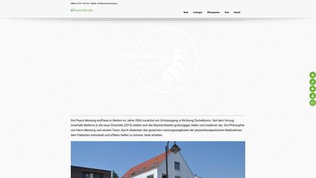 Mensing Praxis f&uuml;r Physiotherapie