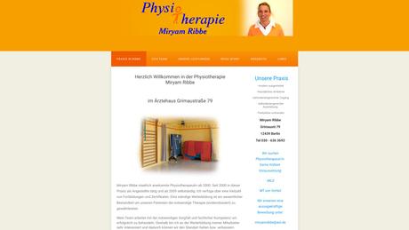 Miryam Ribbe Physiotherapie