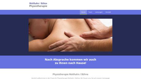 Molthahn Böhne Physiotherapie