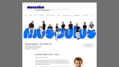 Musculus Physiotherapiezentrum Krankengymnastik Massage Elektrotherapie