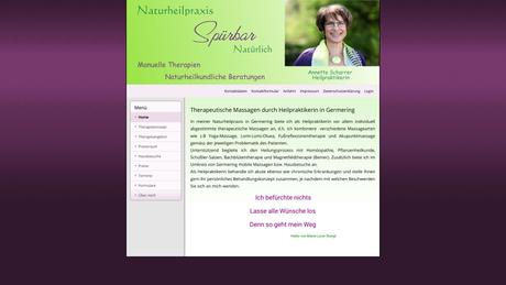 Naturheilpraxis für therapeutische Massagen, Annette Scharrer Heilpraktikerin