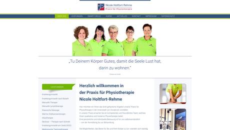 Nicole Holtfort-Rehme Krankengymnastik, Massagen