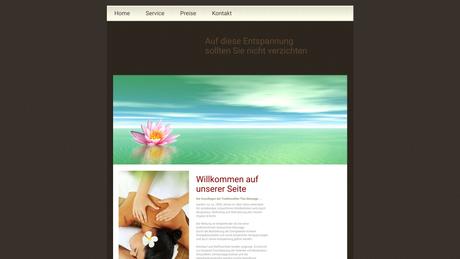 Niu Phet traditionelle Thai-Massage Thail&auml;ndische Massagen