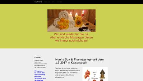Nuni�s Spa & Thaimassage