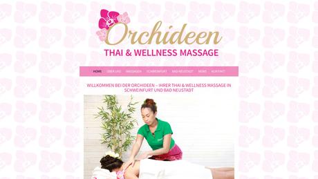 Orchideen Thaimassage