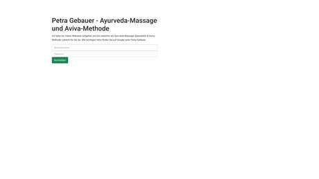 Petra Ayurveda Massage Gebauer