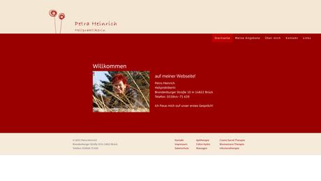 Petra Heinrich Heilpraktikerin Massage Apitherapie Bioresonanz
