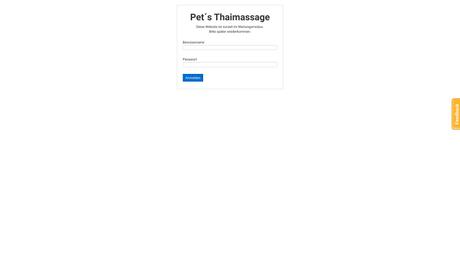 PETs Traditonelle Thailändische Massage