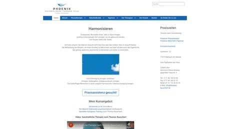 Phoenix Plus und Einklang Thomas Bauschert Physiotherapie