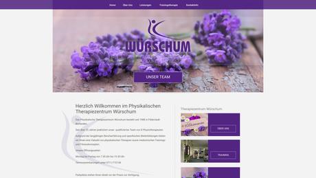 Physikalisches Therapiezentrum W&uuml;rschum Inhaberin Jutta Maas