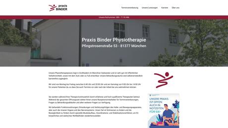 Physiopraxis Binder Krankengymnastik