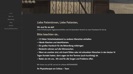 Physiotherapie am Schloss Inh. Dunja Mann Physiotherapie