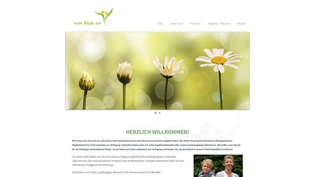 Physiotherapiepraxis von Fr&uuml;h an Ulrike Wertz, Uschi Kolodziej-Rehfeldt, Elke Haustein, Sabine Gr&uuml;nsfelder und Andrea F&ouml;rster
