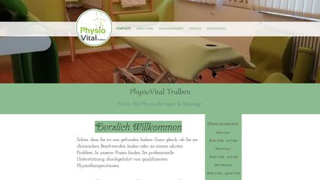 PhysioVital Trulben - Praxis f&uuml;r Physiotherapie und Massage Lena Sustrath