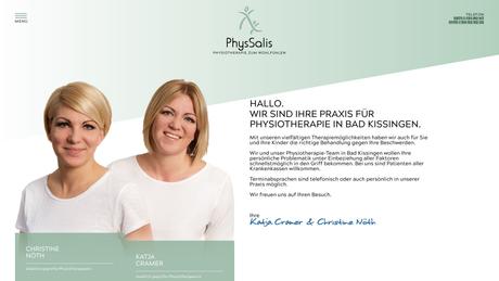 PhysSalis - Praxis f&uuml;r Physiotherapie Cramer & N&ouml;th