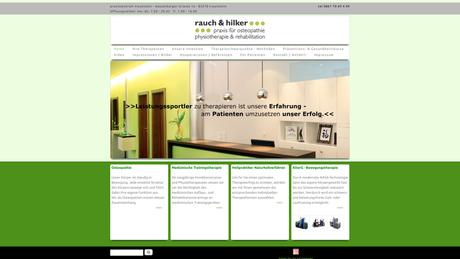 Praxis f. Physiotherapie Rehabilitation u. Prävention Rauch u. Hilker Physiotherapie