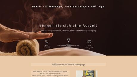 Praxis f&uuml;r Massage Patrick Klatt Praxis f&uuml;r Massage