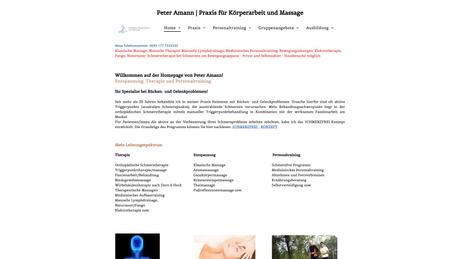 Praxis für Massage und Körperarbeit, Peter Amann Massagepraxis