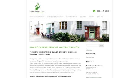 Praxis f&uuml;r Physiotherapie Grunow Krankengymnastik