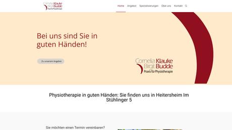 Praxis f&uuml;r Physiotherapie Klauke & Budde