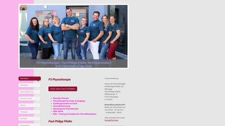 Praxis für Physiotherapie Krankengymnastik Massage Paul-Philipp Pfeifer