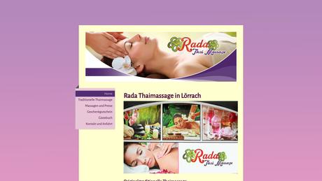 Rada Thaimassage Lörrach - Traditionelle thailändische Massaage