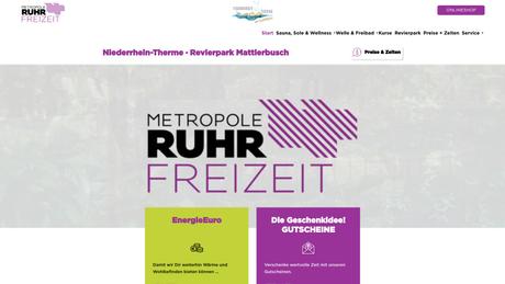 Revierpark Mattlerbusch GmbH Niederrhein-Therme Informationsservice