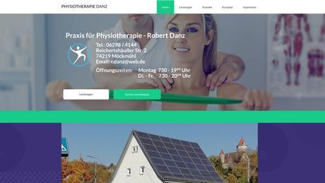 Robert Danz Praxis f&uuml;r Krankengymnastik und Massage