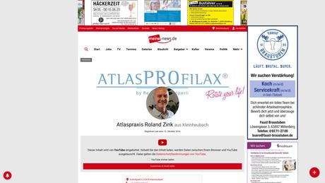Roland Zink Praxis f&uuml;r Krankengymnastik und Massagen