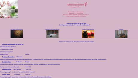 Rosemarie Neumeier Masseurin