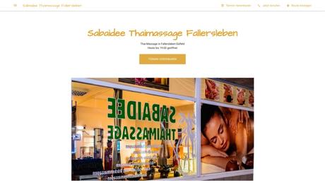 Sabaidee Thaimassage Fallersleben