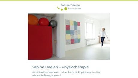 Sabine Daelen Praxis für Physiotherapie