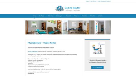 Sabine Reuter Privatpraxis f&uuml;r Physiotherapie
