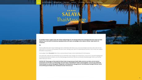 Salaya Thaimassage Frank Chojinski