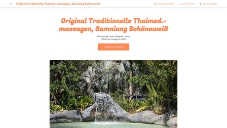Samniang Sch&ouml;newei&szlig; Thail&auml;ndische Massagen