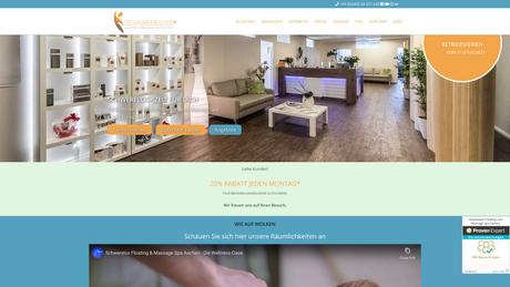 Schwerelos Floating und Massage Spa