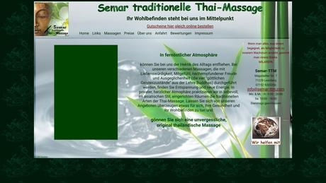 Semar trad. Thai-Massage