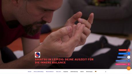 Shiatsu in Leipzig mit Sebastien