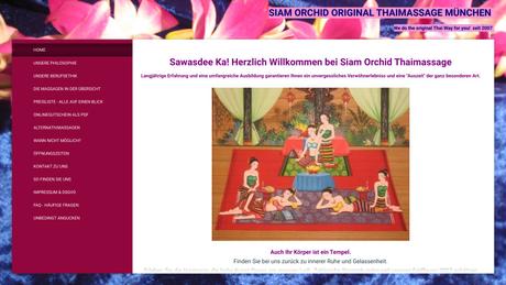 Siam Orchid Original Thai Massage M&uuml;nchen