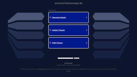 Sommai Traditionelle Thai Massage Massagen